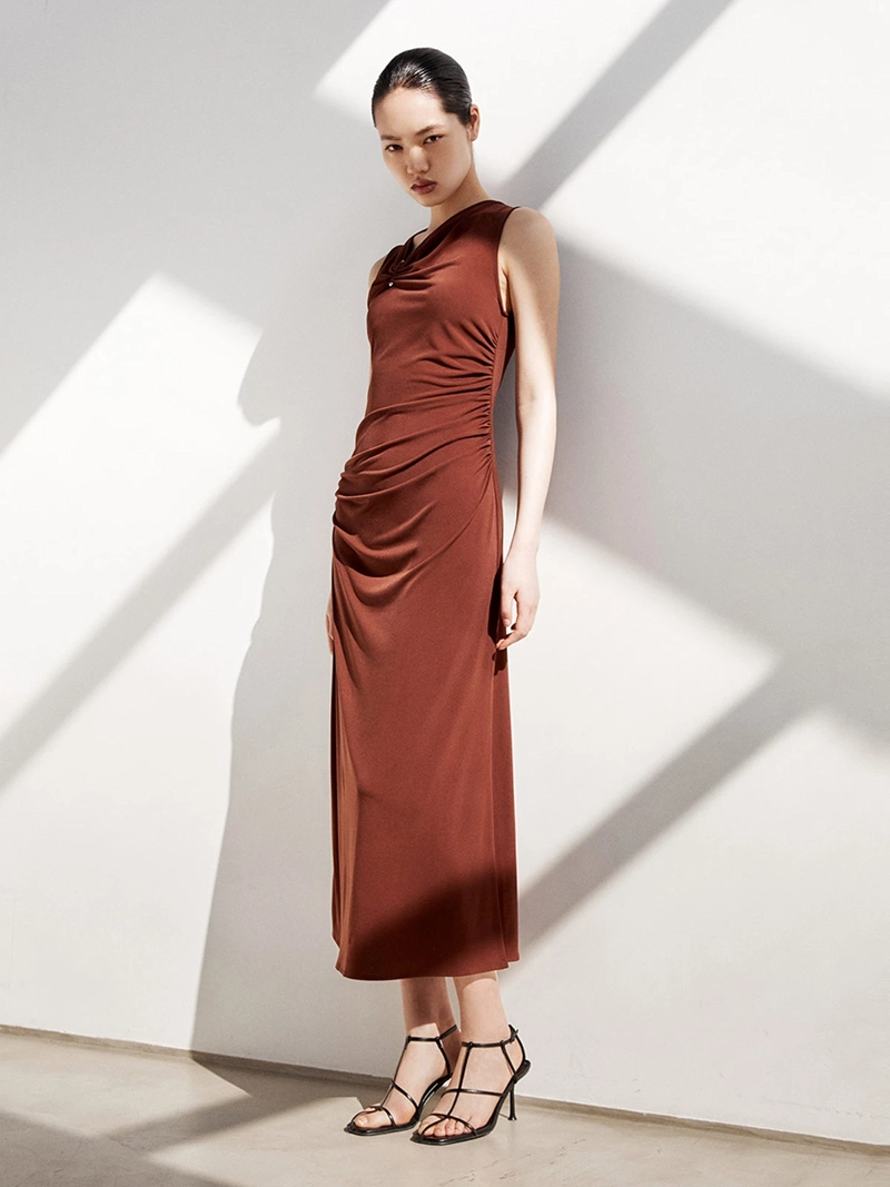 VESTIDO MUJER SFERA LARGO - 3