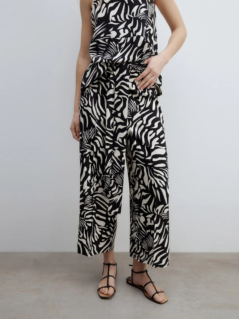 PANTALÓN MUJER SFERA CULOTTE PRINT - 2