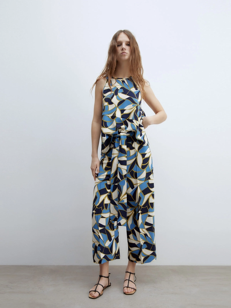 PANTALÓN MUJER SFERA CULOTTE PRINT - 3