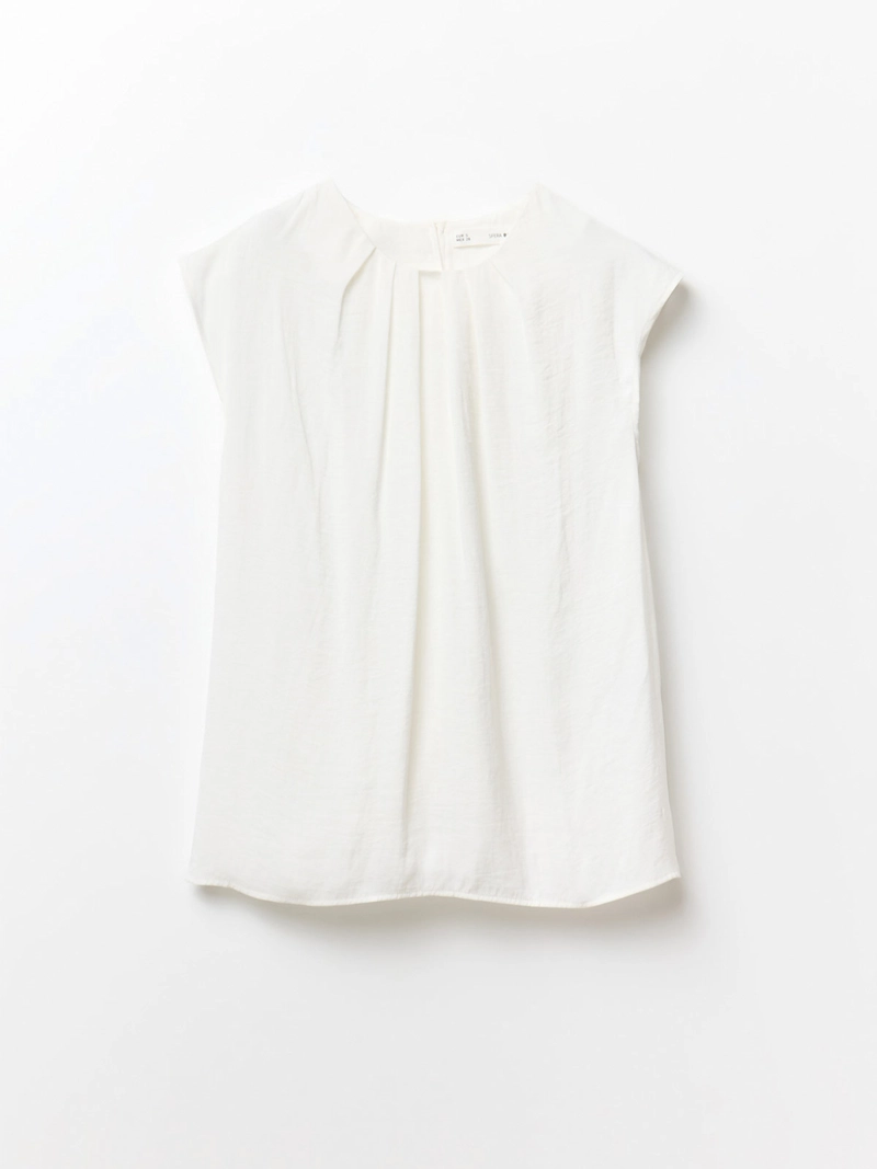 BLUSA MUJER SFERA SIN MANGAS FLUIDA - 6