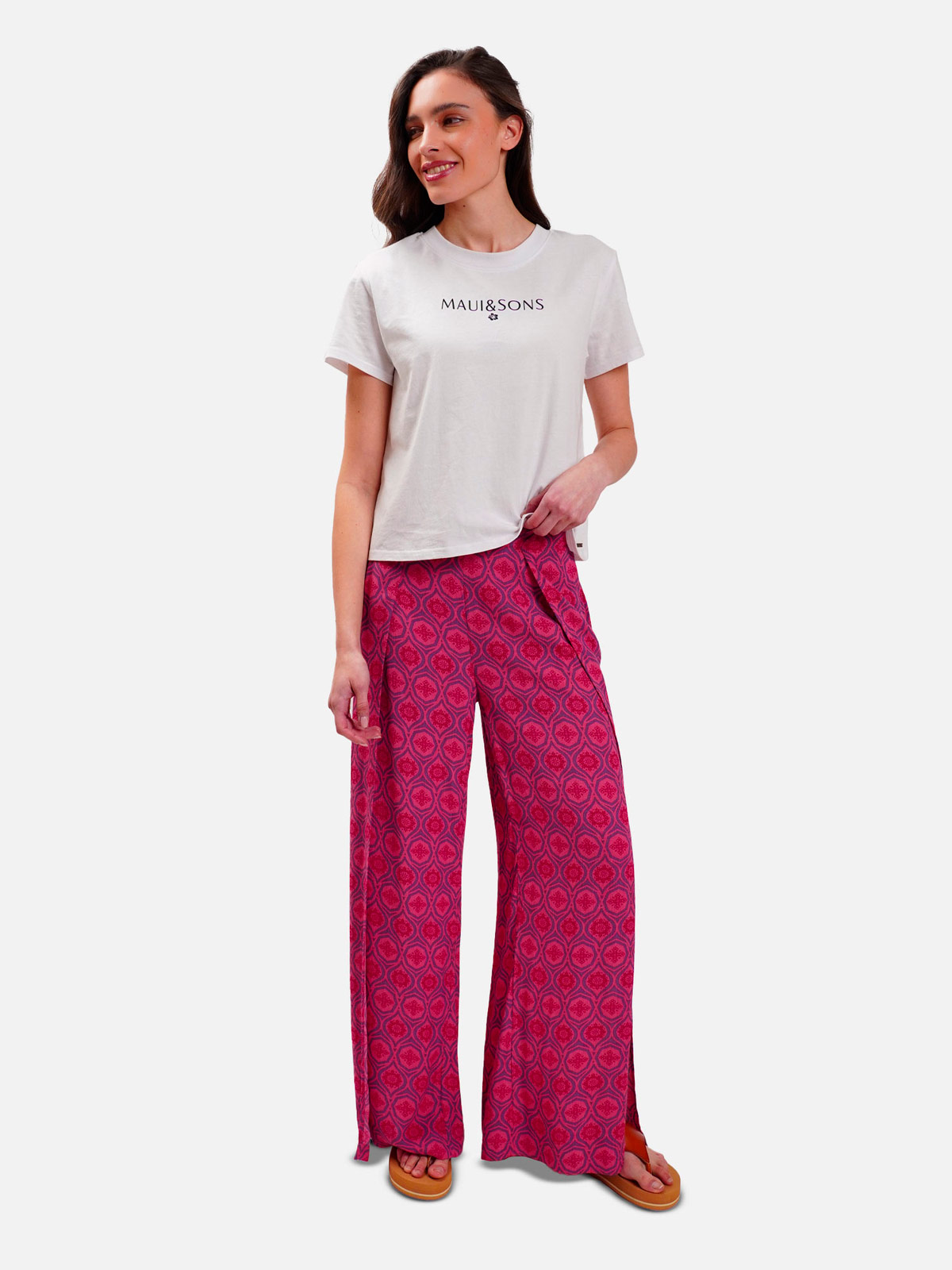 PANTALÓN MUJER MAUI AND SONS PLAYERO SHADOW - 1
