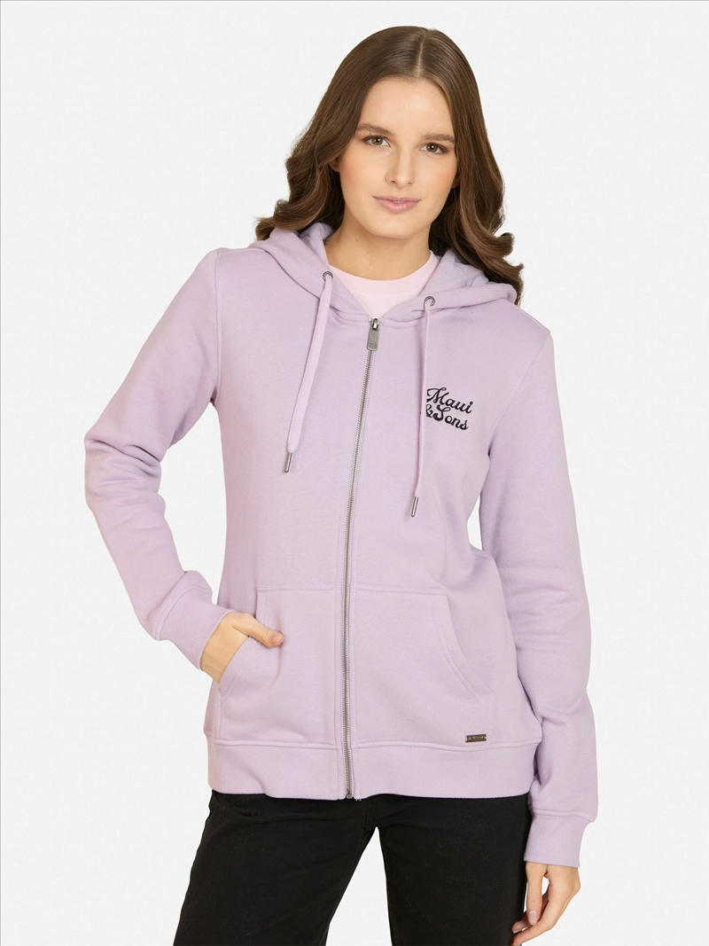 POLERÓN MUJER MAUI AND SONS ALGODÓN FULL ZIPPER - 2