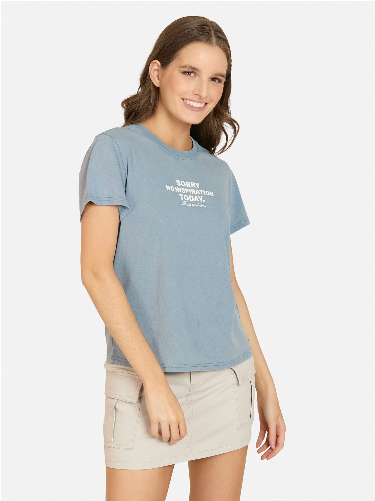 POLERA MUJER MAUI AND SONS ALGODÓN MANGA CORTA - 2