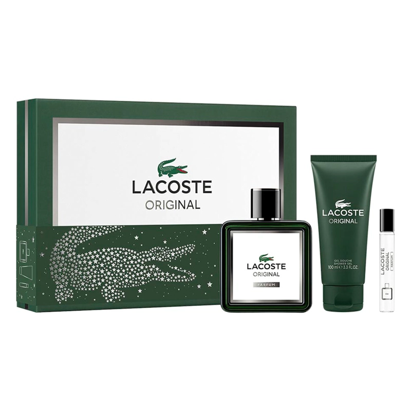 LACOSTE PERFUME HOMBRE LACOSTE ORIGINAL EDP 100ML+7.5ML+SHOWER GEL