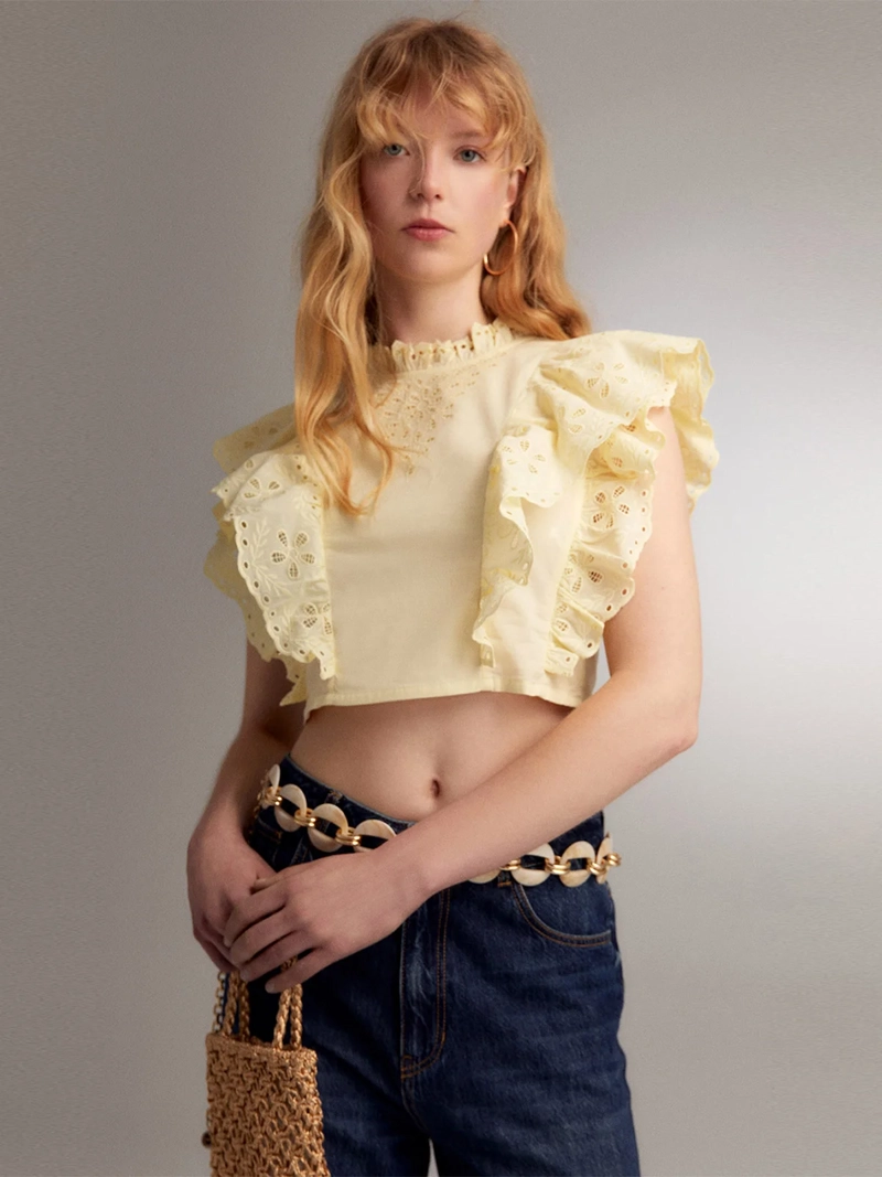 BLUSA MUJER SFERA ALGODÓN  - 1