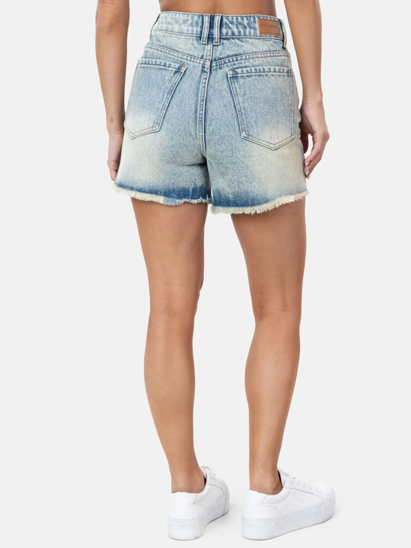 SHORT MUJER MAUI AND SONS ALGODÓN DENIM - 3