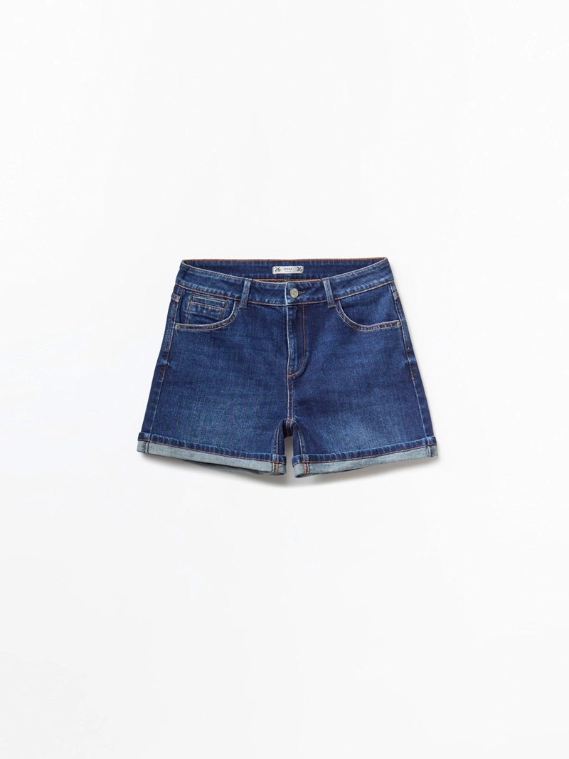 SHORT MUJER SFERA ALGODÓN RELAX BÁSICO - 7
