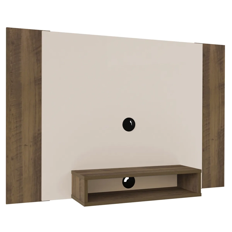 PANEL TV EXIT CINE 47" PINO BLANCO NATURAL - 4