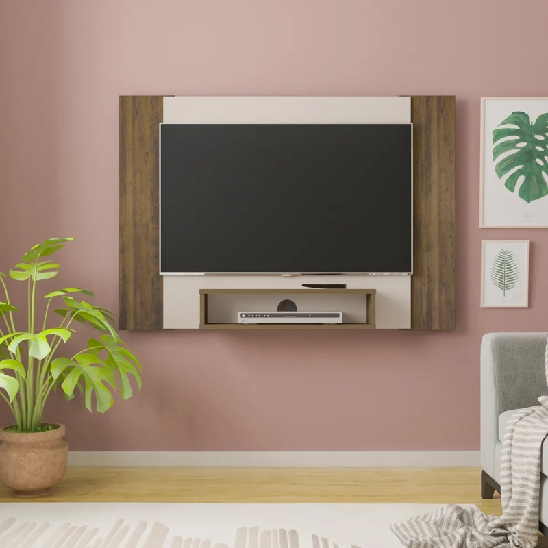 PANEL TV EXIT CINE 47" PINO BLANCO NATURAL - 6