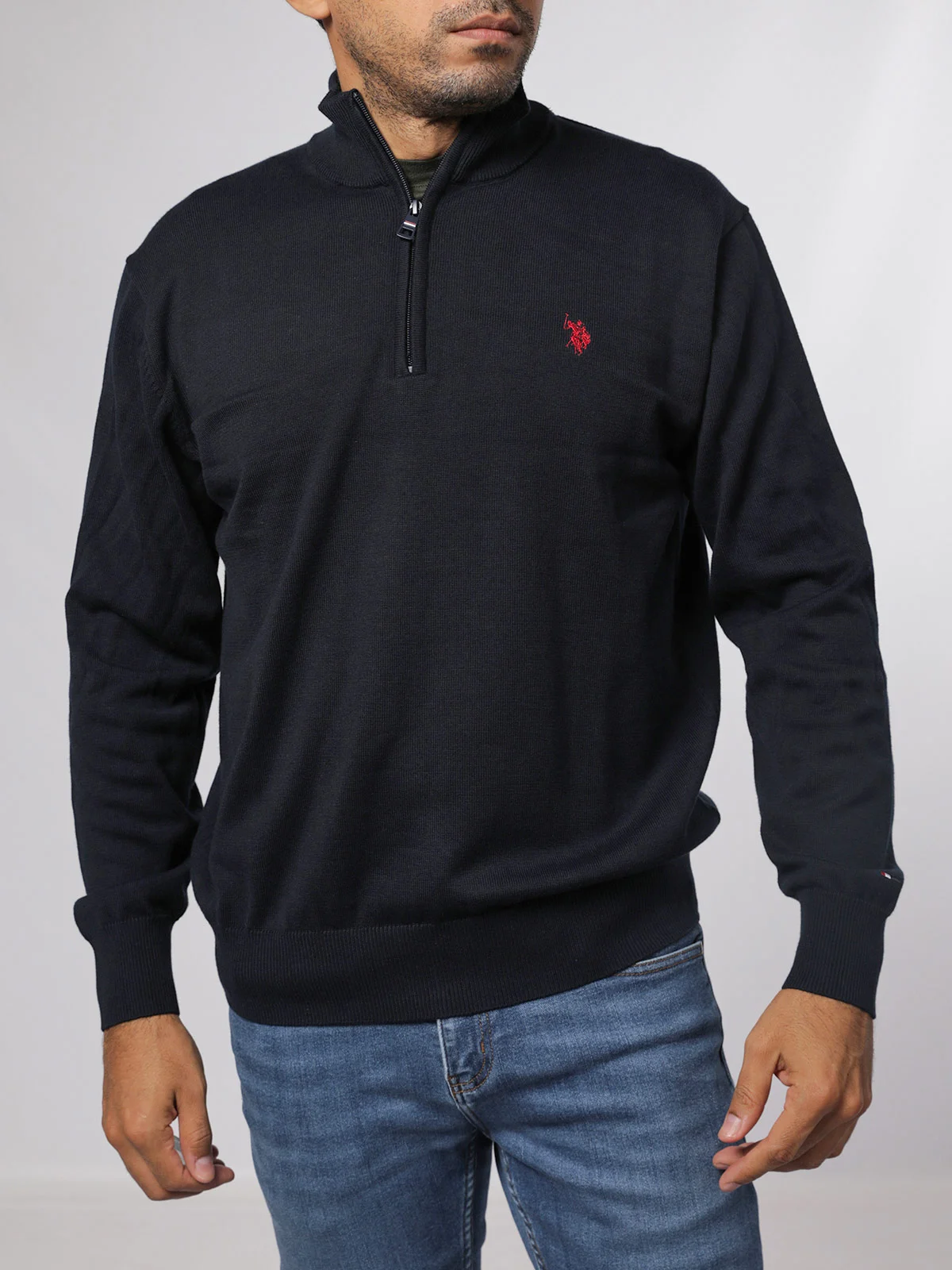 SWEATER HOMBRE US POLO ASSN ALGODÓN  - 1