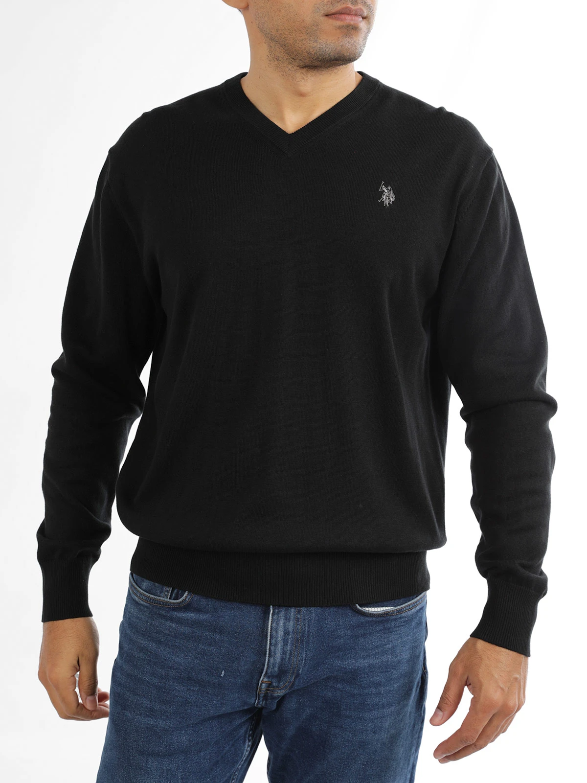 SWEATER HOMBRE US POLO ASSN ALGODÓN  - 1