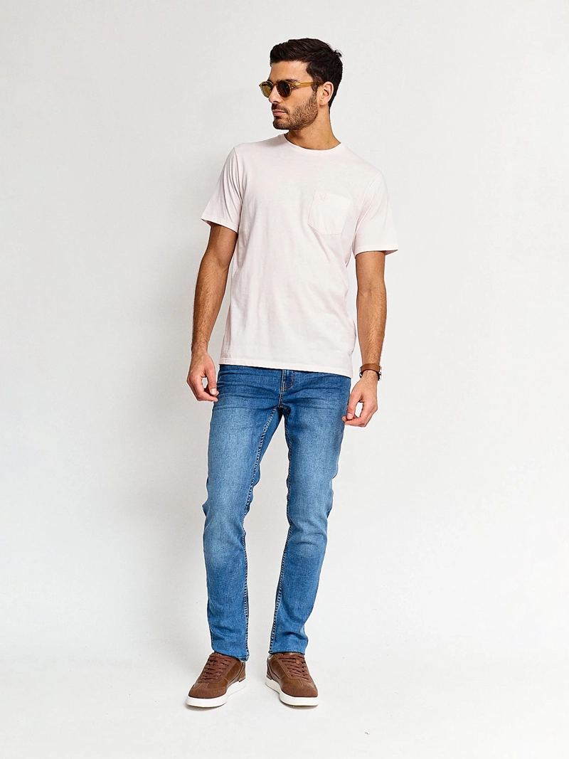POLERA HOMBRE DOCKERS ALGODÓN MANGA CORTA - 4