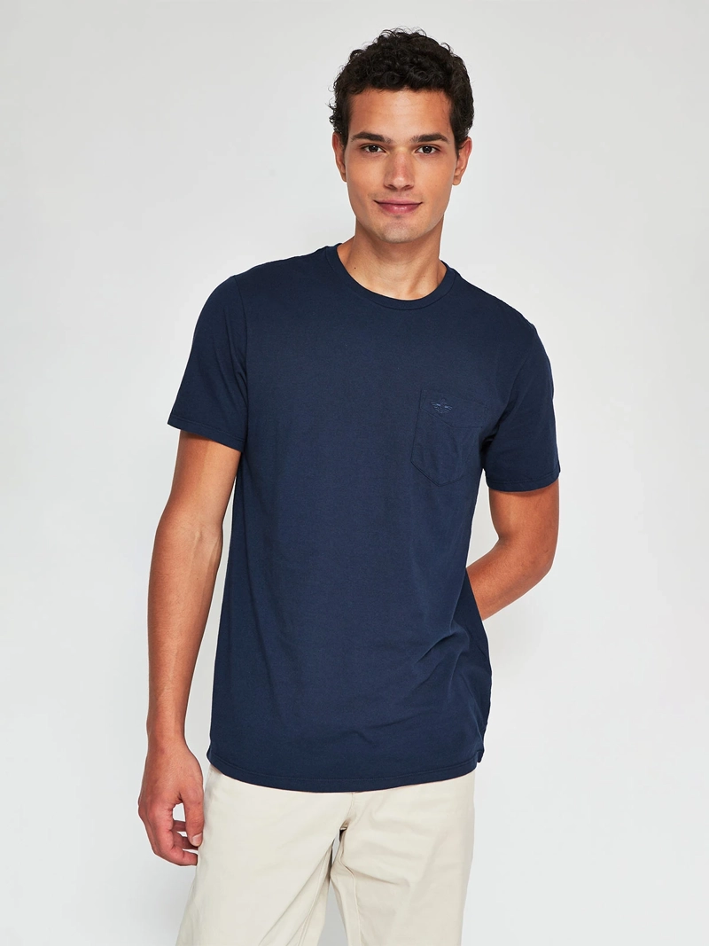 POLERA HOMBRE DOCKERS ALGODÓN MANGA CORTA - 1
