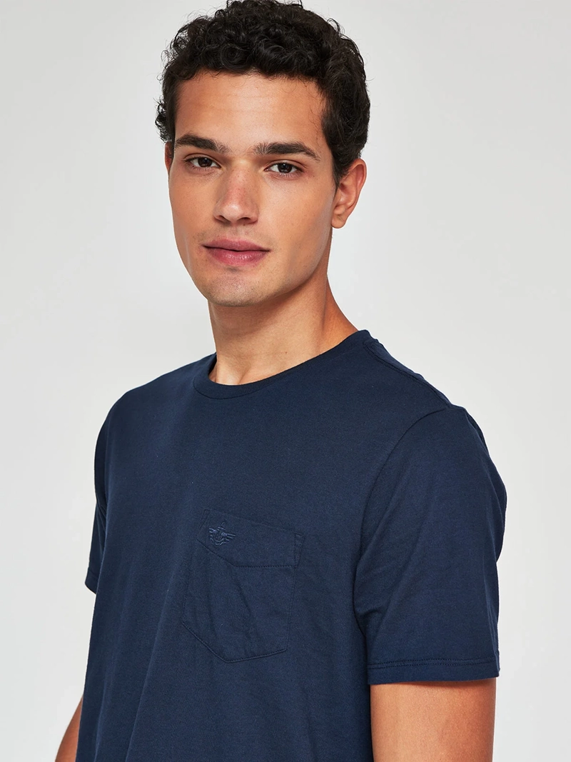 POLERA HOMBRE DOCKERS ALGODÓN MANGA CORTA - 3