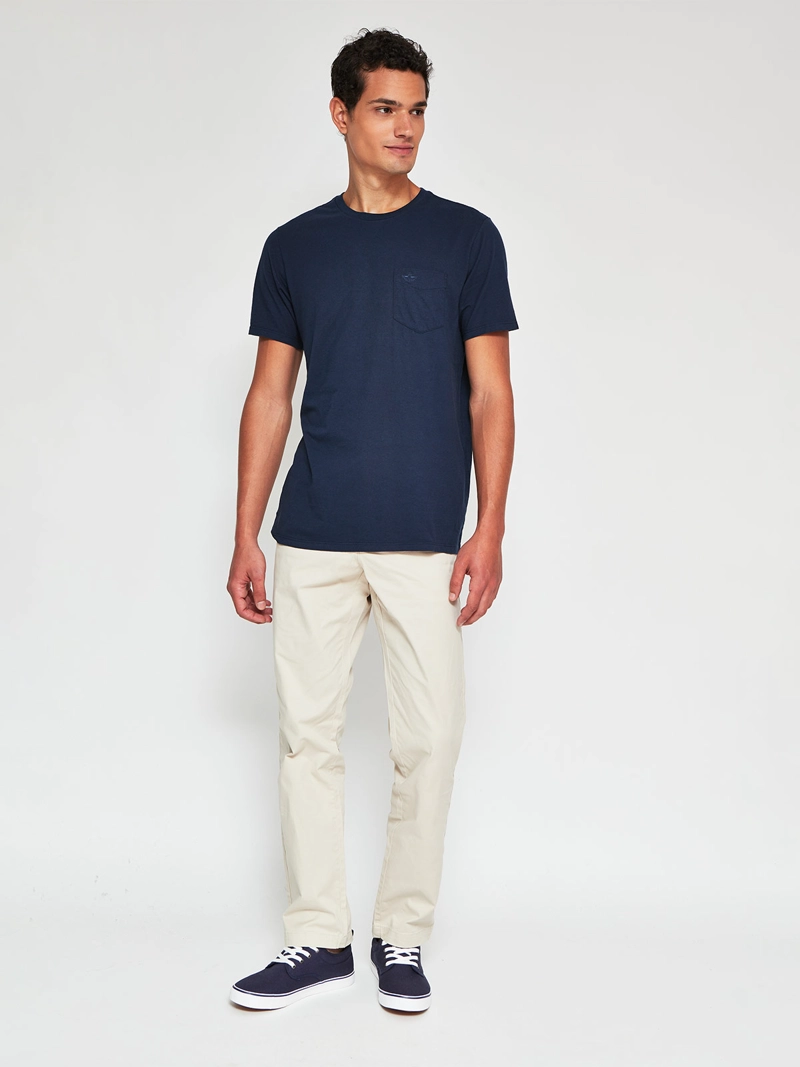 POLERA HOMBRE DOCKERS ALGODÓN MANGA CORTA - 4