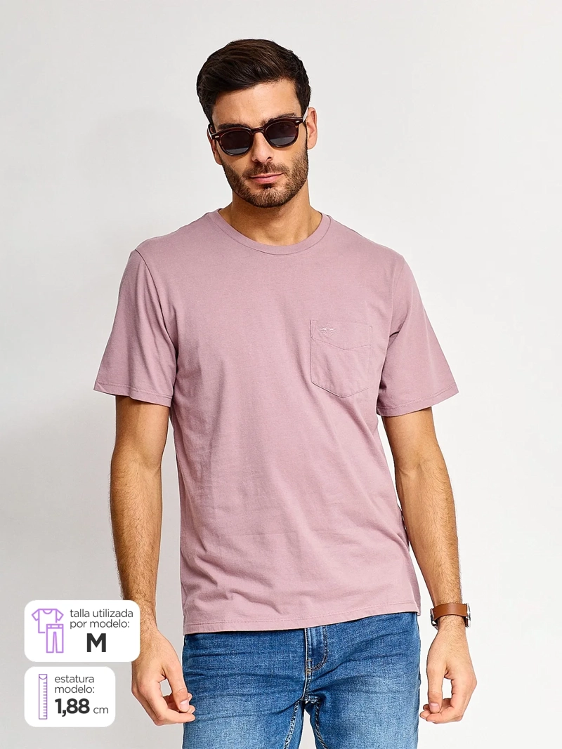 POLERA HOMBRE DOCKERS ALGODÓN MANGA CORTA - 1