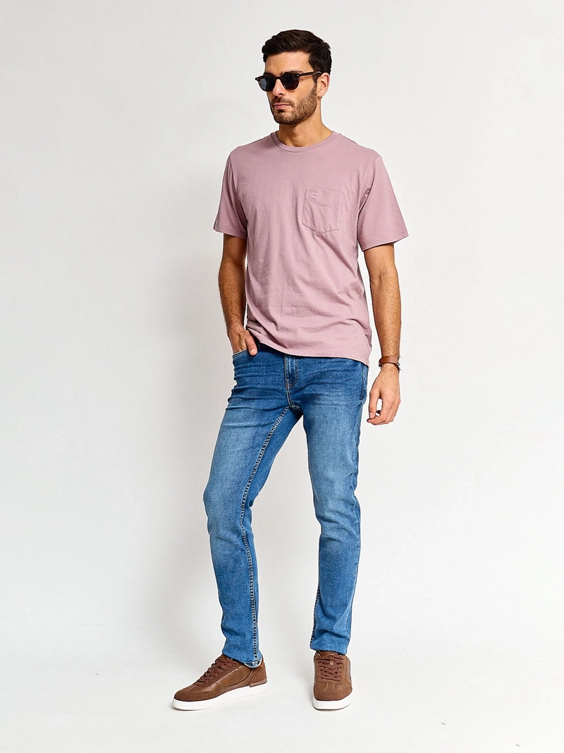 POLERA HOMBRE DOCKERS ALGODÓN MANGA CORTA - 4