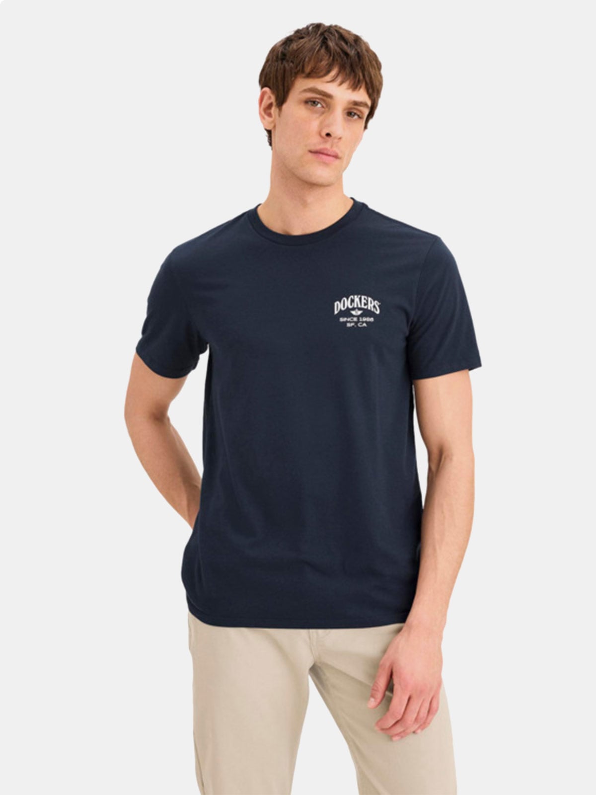 POLERA HOMBRE DOCKERS MANGA CORTA - 1