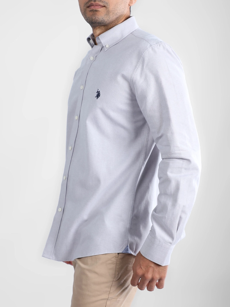 CAMISA HOMBRE US POLO ASSN ALGODÓN MANGA LARGA - 2