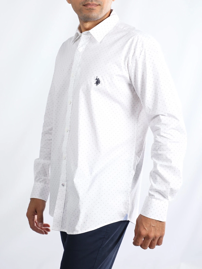 CAMISA HOMBRE US POLO ASSN ALGODÓN MANGA LARGA - 2
