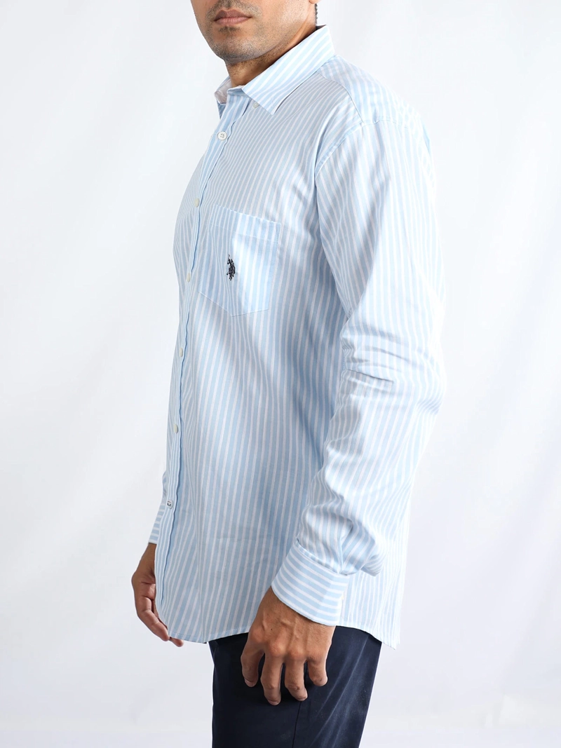 CAMISA HOMBRE US POLO ASSN ALGODÓN MANGA LARGA - 2