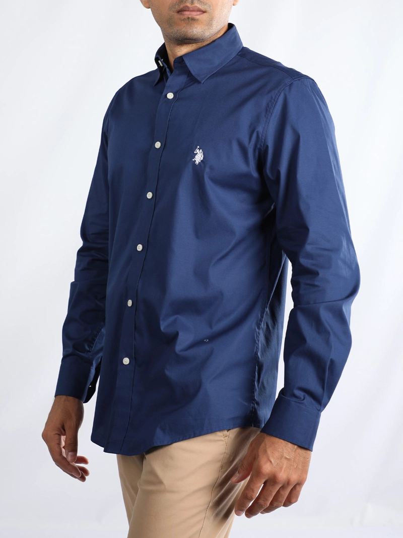 CAMISA HOMBRE US POLO ASSN ALGODÓN MANGA LARGA - 2