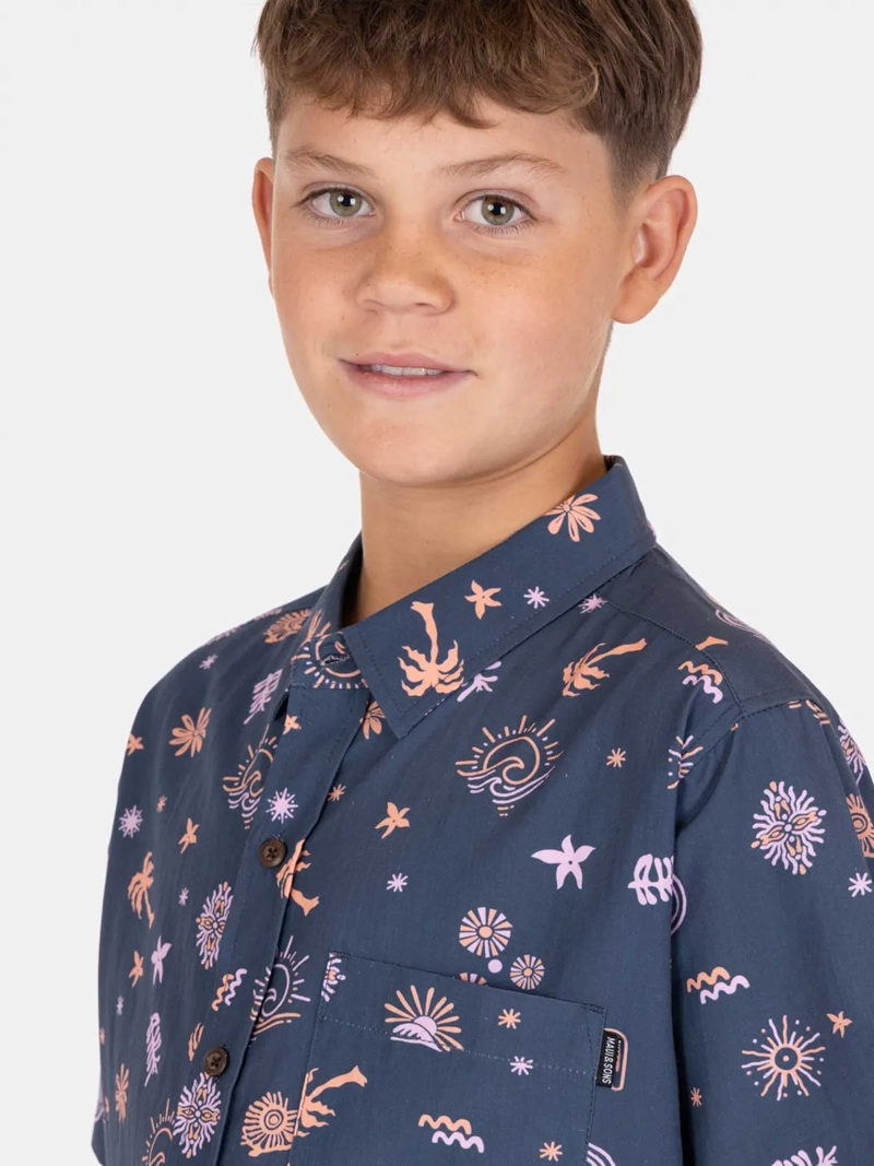 CAMISA MANGA CORTA NIÑO MAUI & SONS 5C911-MV - 4