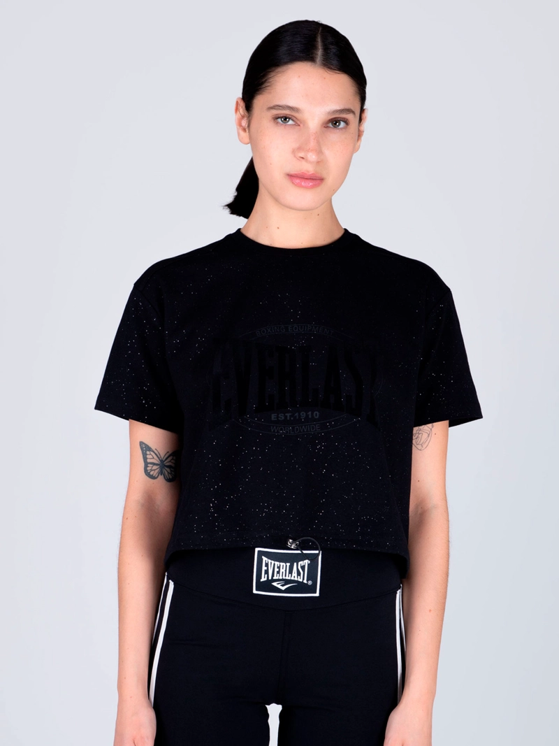 POLERA MUJER EVERLAST ALGODÓN MANGA CORTA - 2