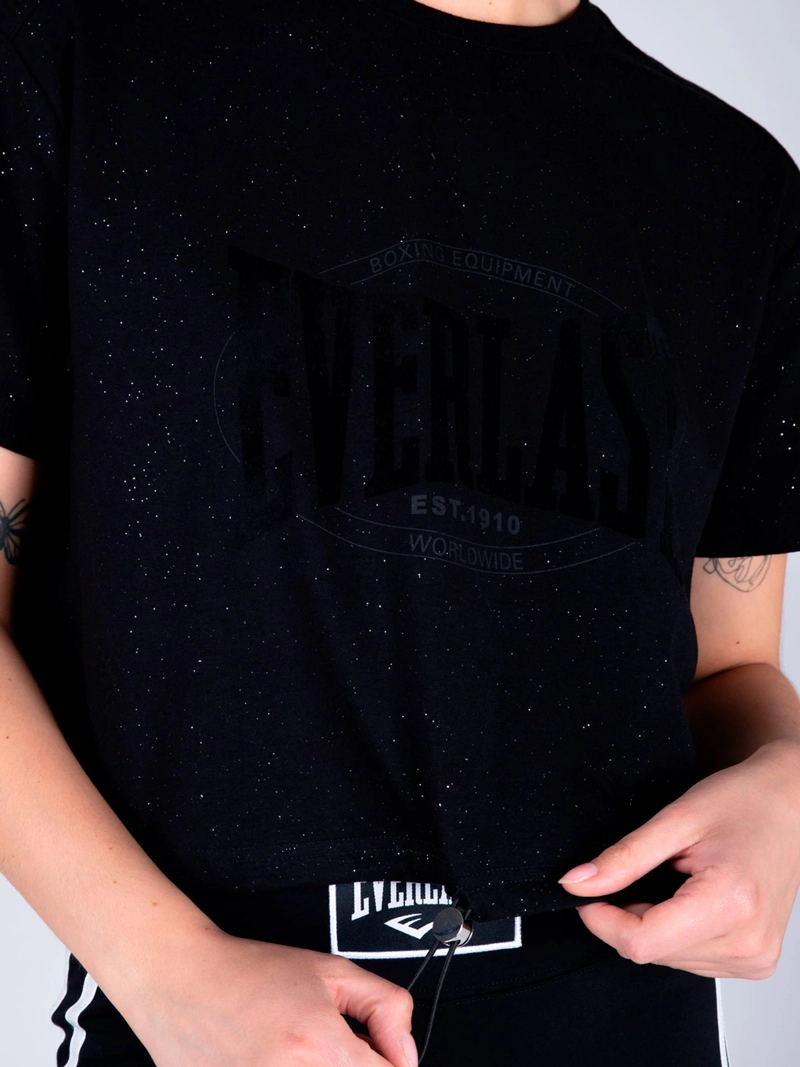 POLERA MUJER EVERLAST ALGODÓN MANGA CORTA - 5