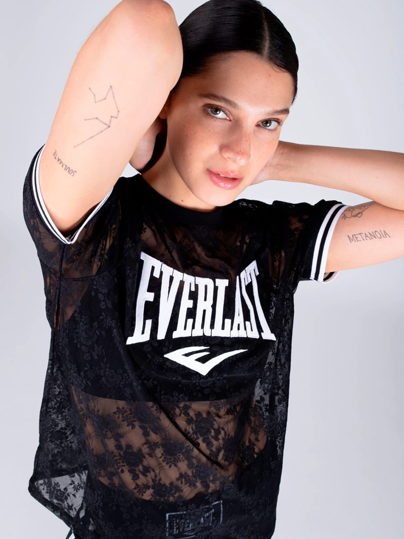 POLERA MUJER EVERLAST MANGA CORTA - 4