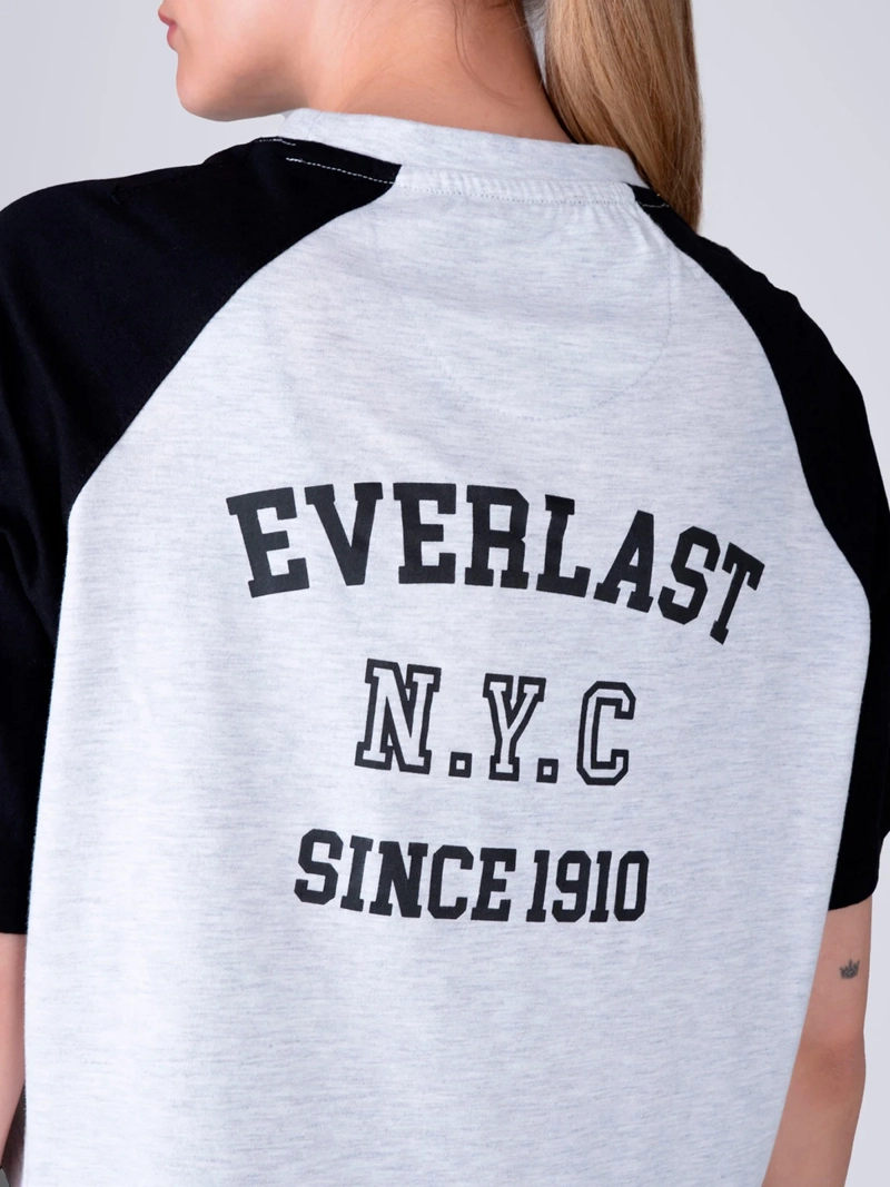 POLERA MUJER EVERLAST ALGODÓN MANGA CORTA - 5