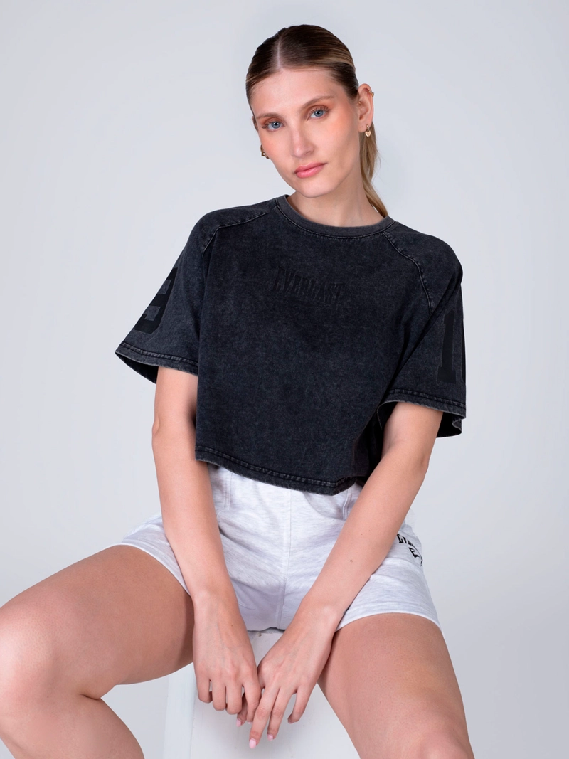 POLERA MUJER EVERLAST ALGODÓN MANGA CORTA - 2