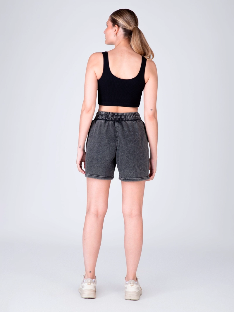 SHORT MUJER EVERLAST ALGODÓN  - 4