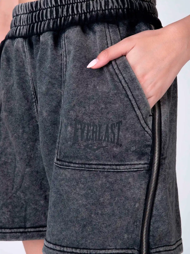 SHORT MUJER EVERLAST ALGODÓN  - 5