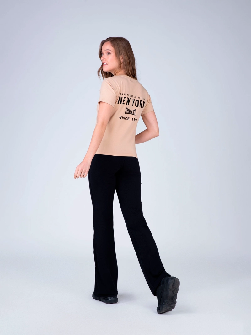 POLERA MUJER EVERLAST ALGODÓN MANGA CORTA - 3