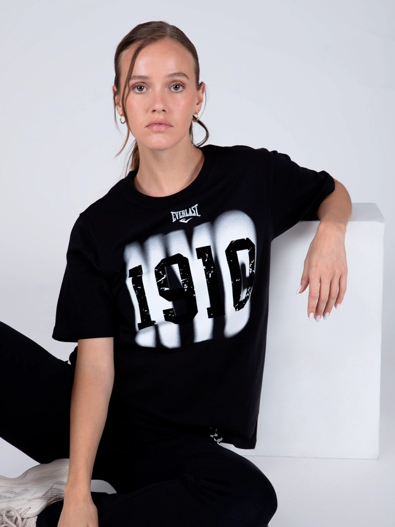 POLERA MUJER EVERLAST ALGODÓN MANGA CORTA - 2