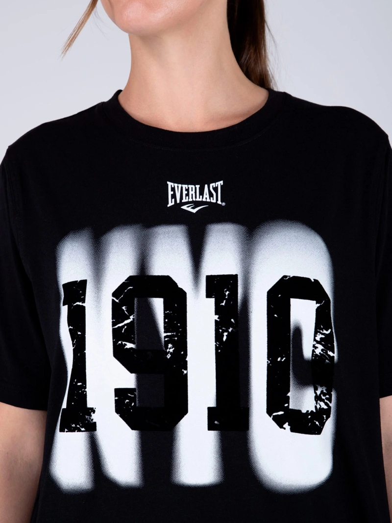 POLERA MUJER EVERLAST ALGODÓN MANGA CORTA - 5