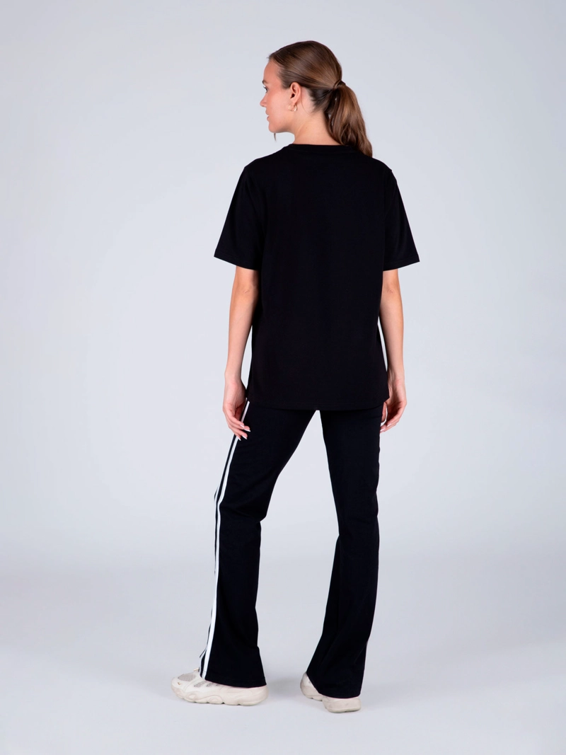 POLERA MUJER EVERLAST ALGODÓN MANGA CORTA - 4