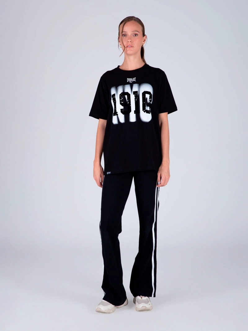 EVERLAST POLERA MUJER EVERLAST ALGODÓN MANGA CORTA