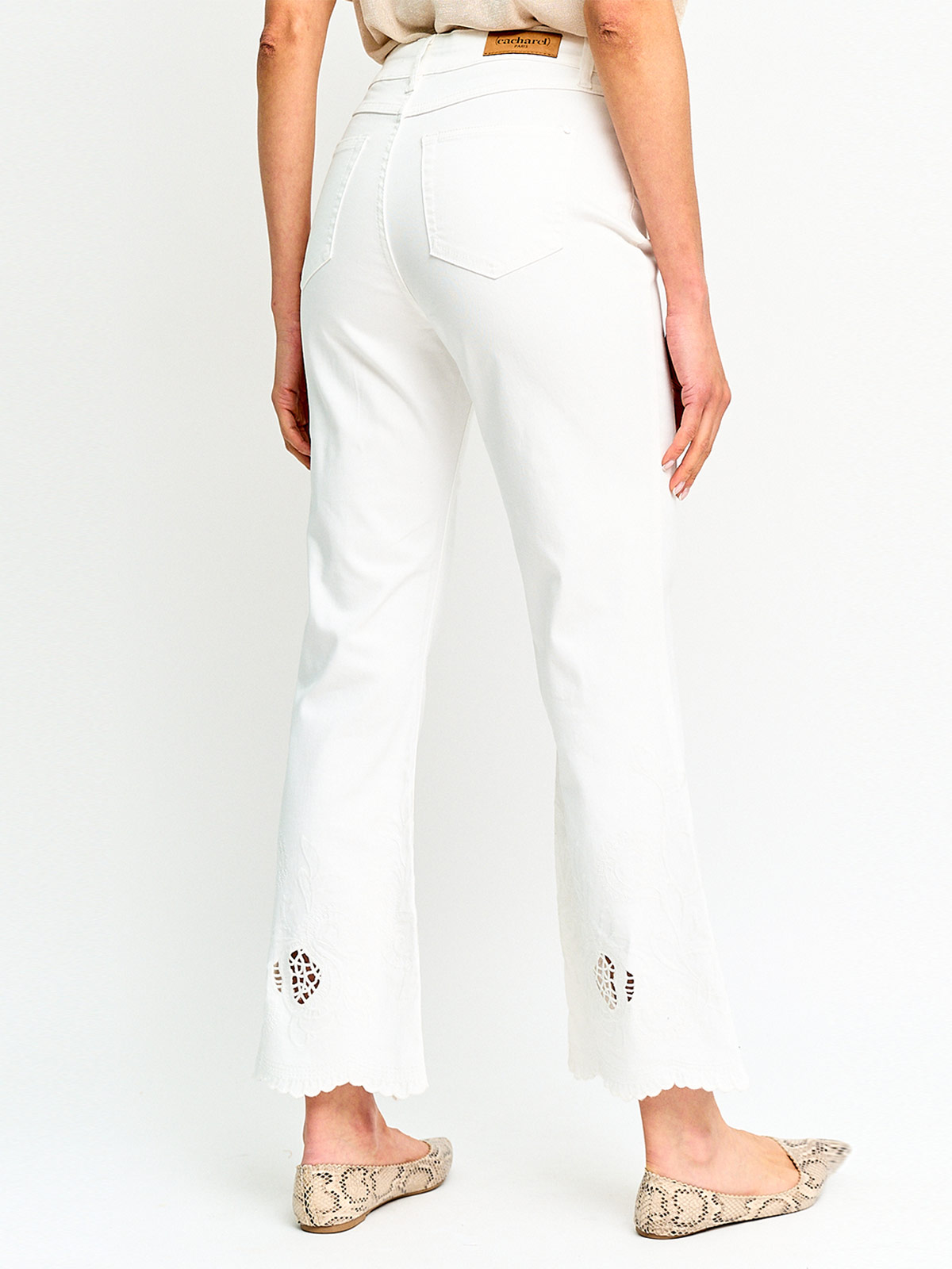 PANTALÓN MUJER CACHAREL ALGODÓN  - 2