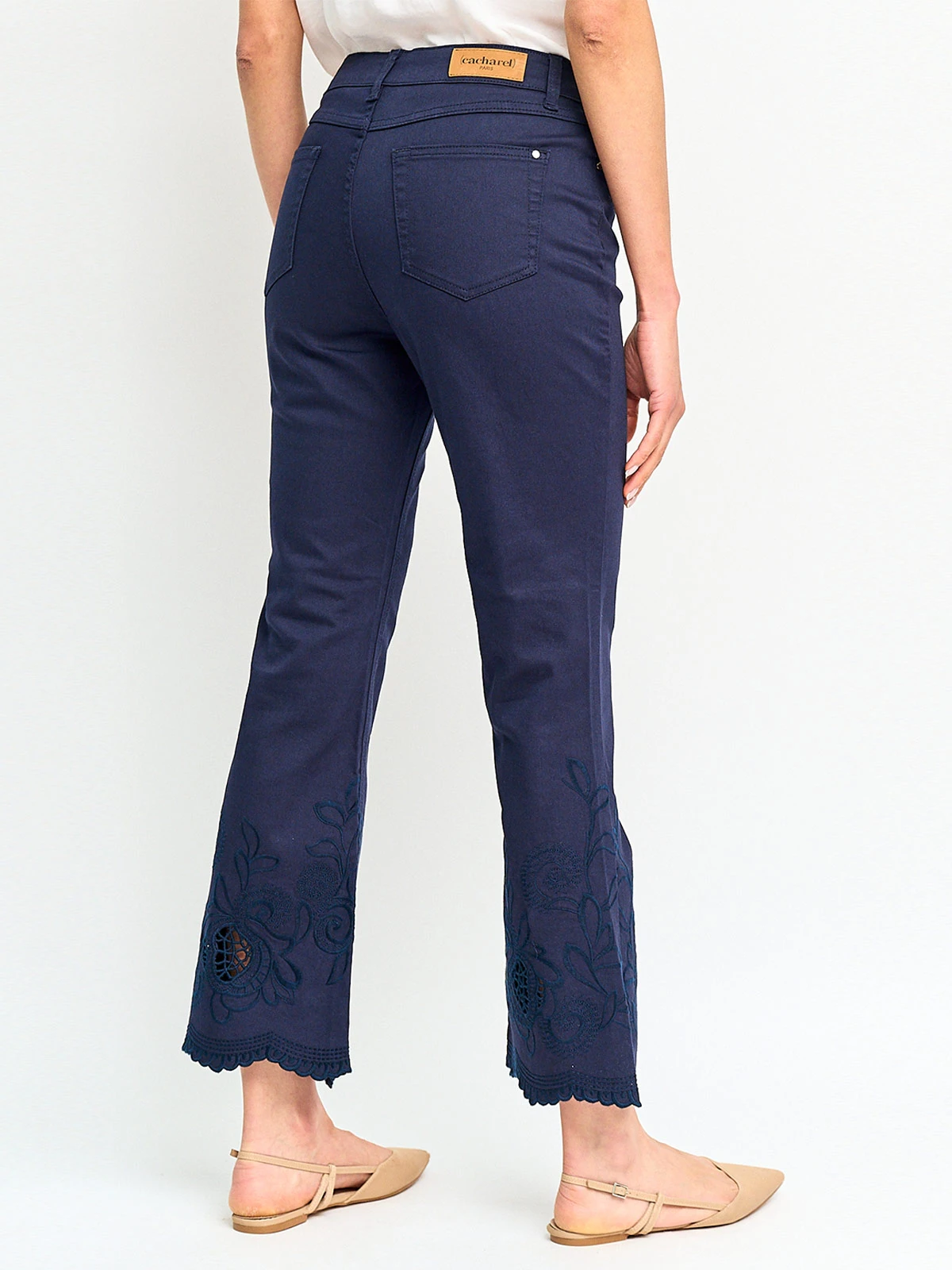 PANTALÓN MUJER CACHAREL ALGODÓN  - 2