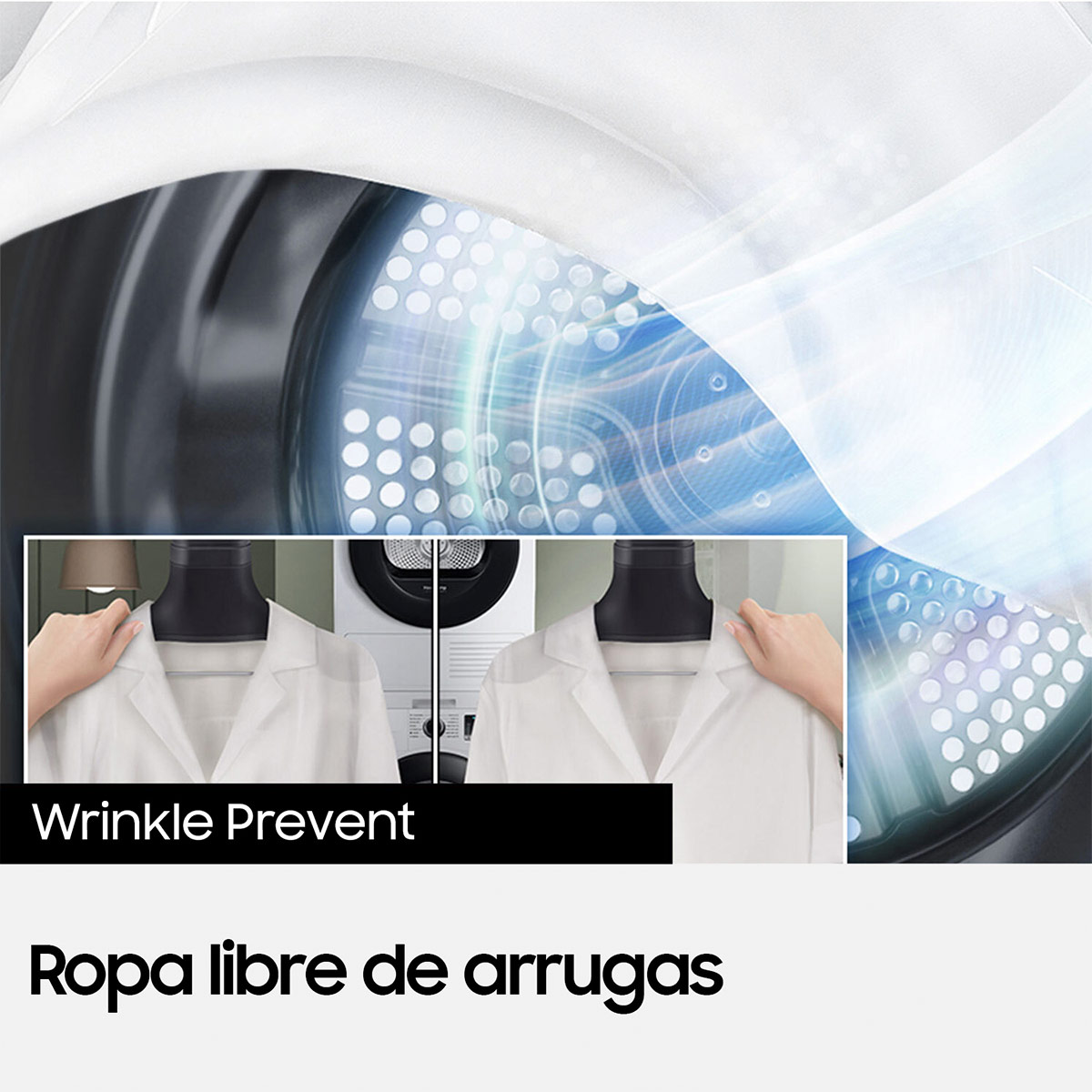 SECADORA DE ROPA SAMSUNG BOMBA DE CALOR 9KG SMARTTHINGS DV90CGC2A0AEZS - 8