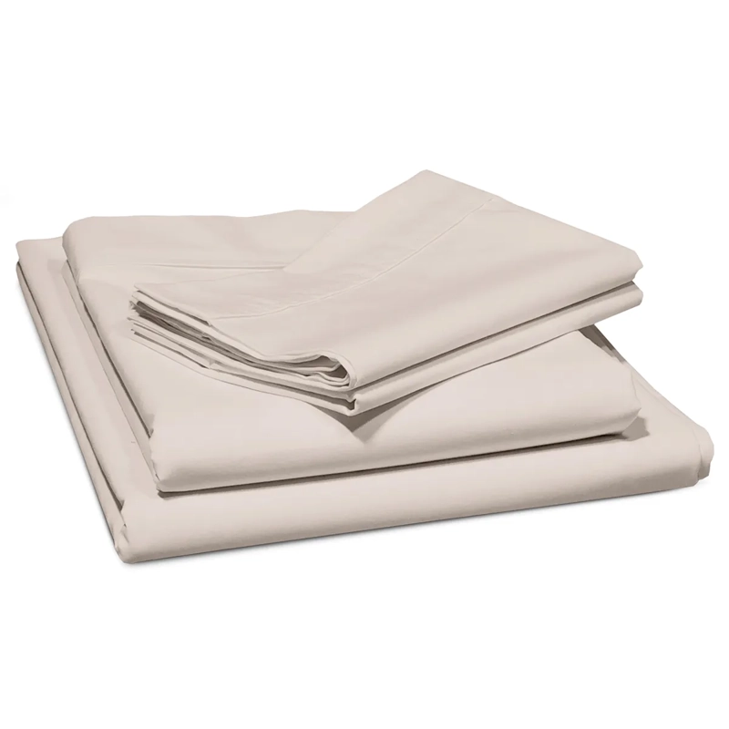 JUEGO DE SÁBANAS ANDES LISA 144H 2 PLAZAS TAUPE - 2