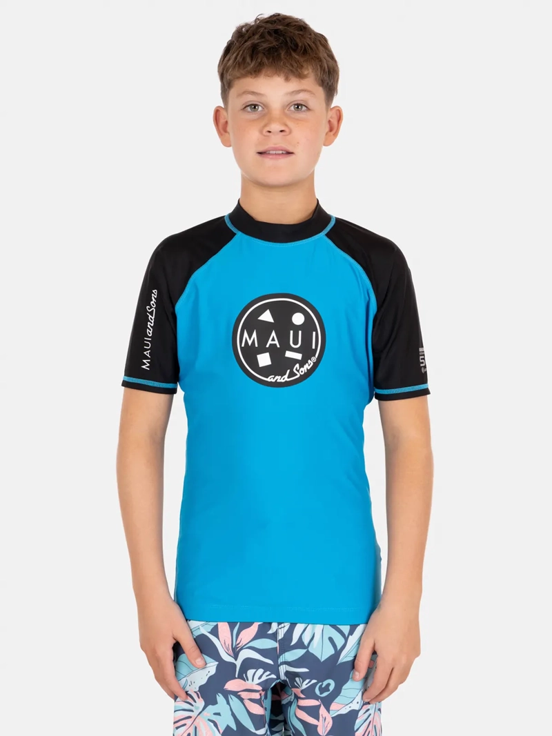 POLERA MANGA CORTA NIÑO MAUI & SONS PROTECCIÓN UV 5P763-MV - 2