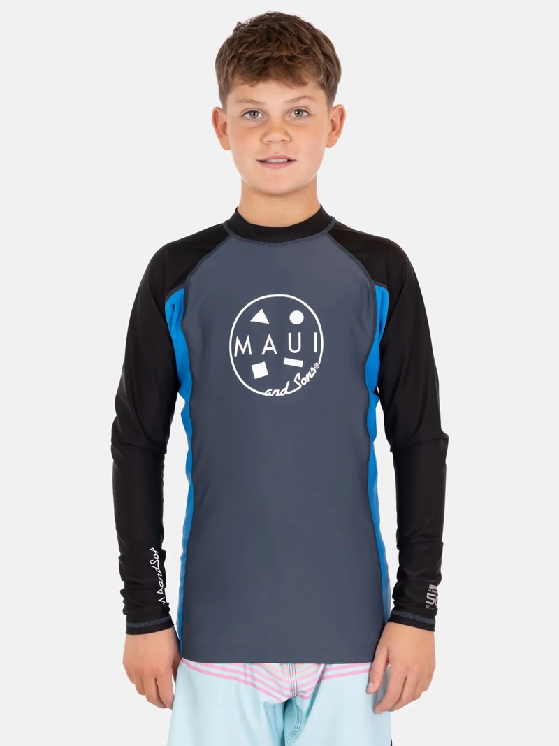 POLERA MANGA CORTA NIÑO MAUI & SONS FILTRO UV 5P766-MV - 2