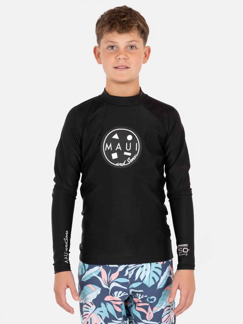 POLERA MANGA LARGA NIÑO MAUI & SONS FILTRO UV 5P767-MV - 2