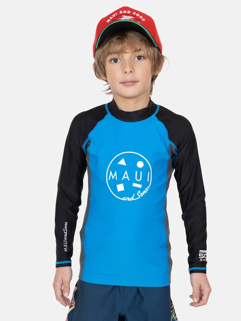 POLERA MANGA CORTA NIÑO MAUI & SONS FILTRO UV 5P773-KV - 2