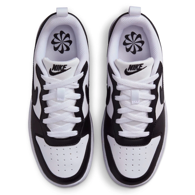 ZAPATILLAS NIÑO NIKE CASUALES BLANCO COURT BOROUGH LOW RECRAFT BG - 4