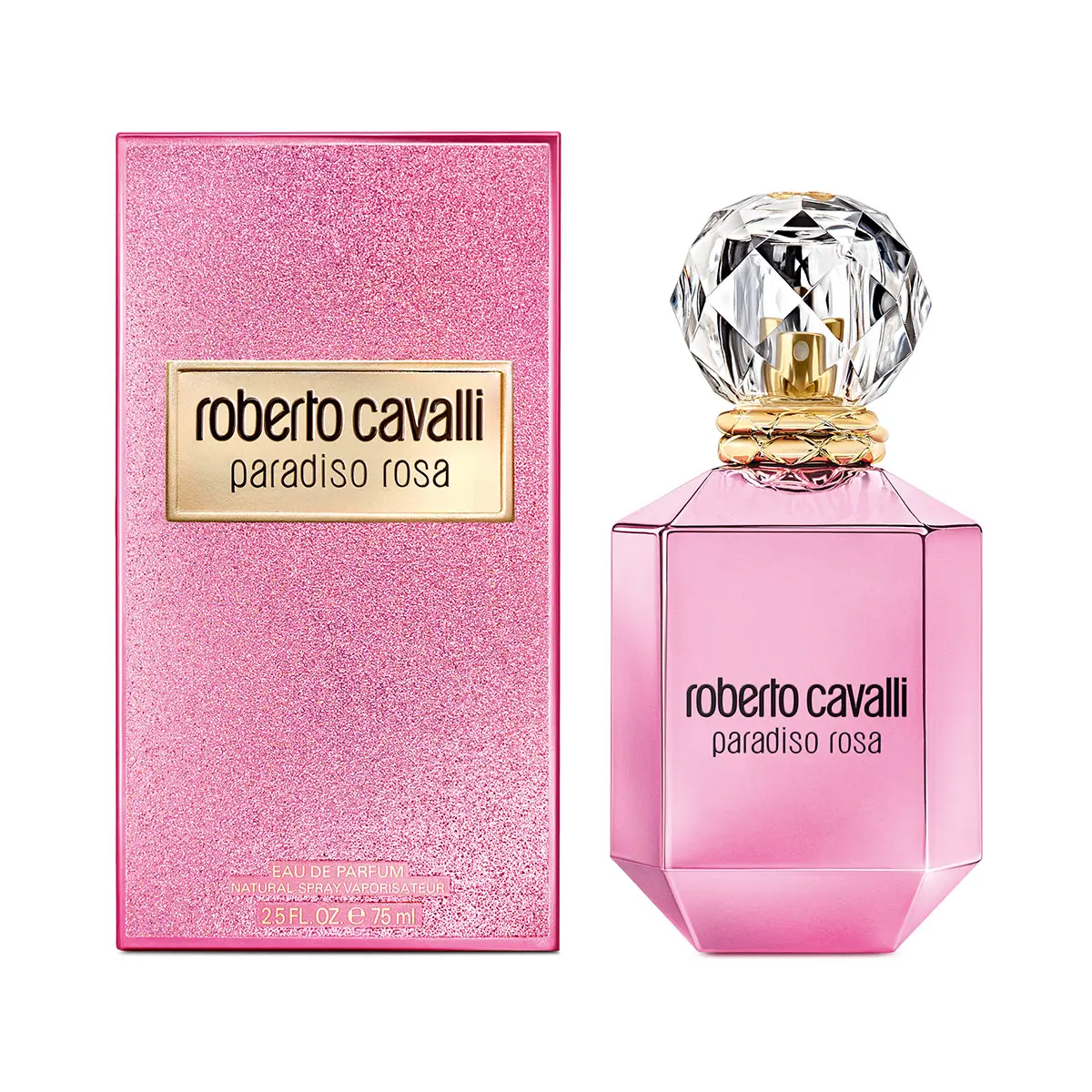 PERFUME MUJER ROBERTO CAVALLI PARADISO ROSA EAU DE PARFUM 75ML - 3