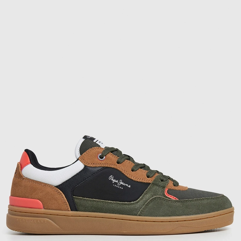 ZAPATILLAS HOMBRE PEPE JEANS  VERDE KORE SKATE - 1